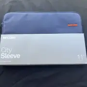 Incase City Sleeve 11in. Navy Blue, New Sealed Package