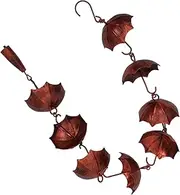 Rainwater Diverter Chains Set Rustic Gutter Rain Chains for Home Decor