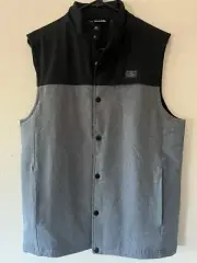 Travis Mathew Mens Small Navigational Report Golf Vest NWT