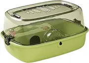 Hamster Cage Habitat with Openable Top Portable House,Small Animal Cage,for Sugar Glider,Bunny Gerbils Small Animals Hedgehog, Green