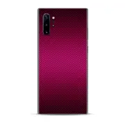 Skins Decal Wrap for Samsung Note 10 Plus Pink,black carbon fiber look