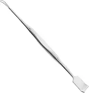 Generic Cleaning Tools Spatula Scraper Facial Tools Face Cleansing Brush Skin Care Tools Metal Pimple Remover Tool Extractor Stainless Steel Silver