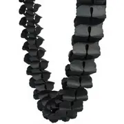 Black Tissue Paper Honeycomb Garland (4m)