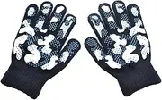 [Generic] 1 Pair Winter Kids Gloves Unique Kid Knit Glove Comfortable Warm Knitting Craft Finger Covers with Camouflage Pattern