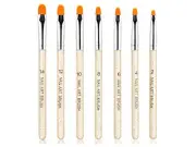 7Pcs Uv Gel Nail Brush, Poly Extension Gel Brush, Nail Art Tips Builder