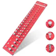Thread Checker, 34 Nut and Bolt Thread Checker and Nut Identifier Gauge 19 St...