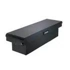 Husky Full-Size Crossbed Truck Tool Box 71.36"L Aluminum w/ Latches Matte Black