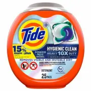 4 Pack - 25CT Tide Hyg PowerPods -02430