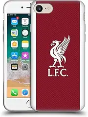 Head Case Designs Officially Licensed Liverpool Football Club Home Kit 2023/24 Soft Gel Case Compatible With Apple iPhone 7/8 / SE 2020 & 2022