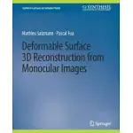 DEFORMABLE SURFACE 3D RECONSTRUCTION FROM MONOCULAR IMAGES