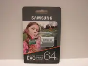 Samsung 64GB Micro EVO select U2 SD card fo Galaxy S10 plus S10e S9 S8 note 9 J8