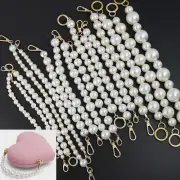 Pearl Bag Chain DIY Bead Shoulder Crossbody Purse Bag Handle Belt Strap Extender
