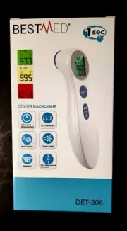 Infrared Forehead Thermometer By Best Med 306 New in Box.
