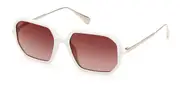 Max & Co. MO0087 21F Women’s Sunglasses White Size 54