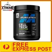 MUSCLETECH CREACTOR 120SRV // CREATINE HCL FREE ACID SIZE STRENGTH MUSCLE EXPRES
