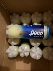 Pro Penn Marathon Tennis Balls almost full Case 16 Cans new