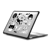MacBook Air 13-inch (M1 / Intel) Impact Case MEOW! MEOW! MEOW!