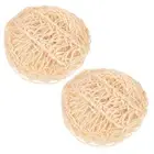 Mesh Bath Balls Sisal Shower Brush Mesh Bath Sponge Loofah Bathing Back Brush