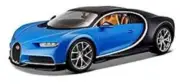 1/24 Bugatti Chiron (Blue/Black)