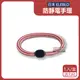 【日本ELEBLO】頂級4倍強效條紋編織防靜電手環1入/盒-活力紅（1.9秒急速除靜電髮圈）_廠商直送
