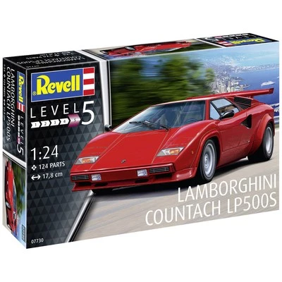 Revell 1/24 Lamborghini Countach LP500S Model Kit 07730
