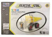 Tek Blox Creative Metal Dump Truck 245 Pcs STEM Construction Building Toy 8+ yrs