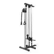 fitnessLAB Wall Mount Cable Station Lat Pull Machine Wall Pulley Cable Home Gym Workout Equipment