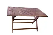Island Rectangular Folding Outdoor Table