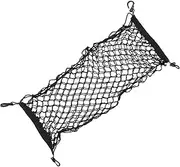 HEALEEP Trunk Cargo Organizer Car Seat Net Bungee Cargo Net Trunk Storage Bag Versatile Netting Easy to Install