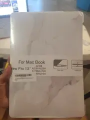 Hard Plastic Marbled Case for New Pro 13 Inch Apple MacBook New white marble