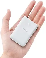 Charmast Power Bank, Mini 20W 10000mah Powerbank Portable Charger USB C,4-Port PD/QC Small Battery Pack, Fast Charging Portable Phone Charger Compatible with iPhone, Samsung, Tablet, and More(White)