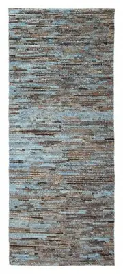Vintage Hand-knotted Runner Rug 3'1" x 7'8" Traditional Wool Carpet