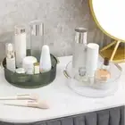 With Handle Revolving Cosmetic Storage Box Turntable Spice Rack Skincare
