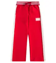 [Dolce & Gabbana Kids] Dolce & Gabbana Kids Cotton jersey sweatpants Y 14 red