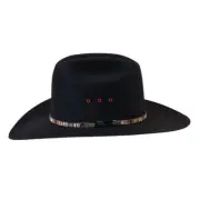 Akubra Hat - Australian Made - Country Style - Bronco Black -Authentic Hats