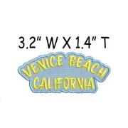 Venice Beach California Patch Iron-on Embroidered Applique Travel Souvenir