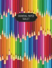DRAWING PAPER TABLET| Big Blank Art Notebook Sketch for Kids| 8.5" X 11" Softbac
