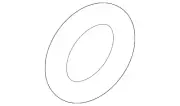 Genuine Nissan Snap Ring 40214-EB100 (for: Nissan)