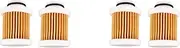 Binxind 4PCS 6D8-WS24A-00 Fuel Filter for F50-F115 Outboard Engine 40-115Hp 30HP-115HP 4-Stroke Filter 6D8-24563-00-00