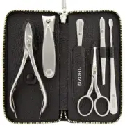 ZOHL Sharptec Pro L89 Mens Manicure Set Luxor With Nostril Scissors