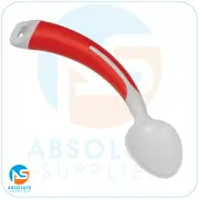 Aidapt VM914L Curved/Angled Spoon (Left Handed) for use by those with Poor Grip