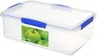 Sistema KLIP IT Food Storage Container, 7 L, Airtight & 236oz, Clear, Blue