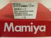 Mamiya DIOPTER/EYE CORRECTION LENS (Mamiya 6, Mamiya 7, 645 PRO TL/SUPER prisms)