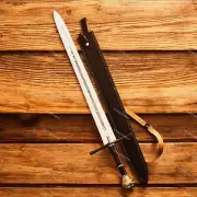 Chronicles Of Narnia Prince Sword Gold King Peter's Rhindon LOTR Hobbit W Sheath