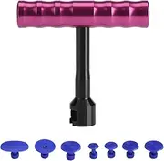 Tnfeeon Professional Auto Dent Repair Tools Kit, Metal Puller with 18Pcs Glue Tabs, Baking-Varnish- Dent Repair, Easy to Use for Any Person, Suitable for Automobile, Motorcycle, and More