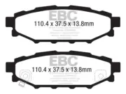 EBC DP31584C Disc Brake Pad Set FITS 12 subaru brz 2 0 solid rear rotors redstuf (for: Subaru)