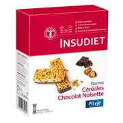 Insudiet Cereal Chocolate Hazelnut Bar x6