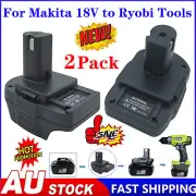 NEW 2Pack Adapter For Makita 18V battery Convert to Ryobi 18V One+ Tools P108