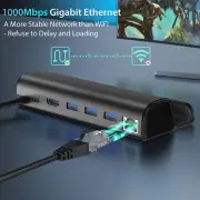 6-in-1 Charging Docking Station 4k HDMI TV Monitor Adapter Valve Steam Deck Dock