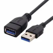 CY USB 3.0 Type-A Male to Type-A Female USB 3.0 Extension Cable 20cm USB3.0